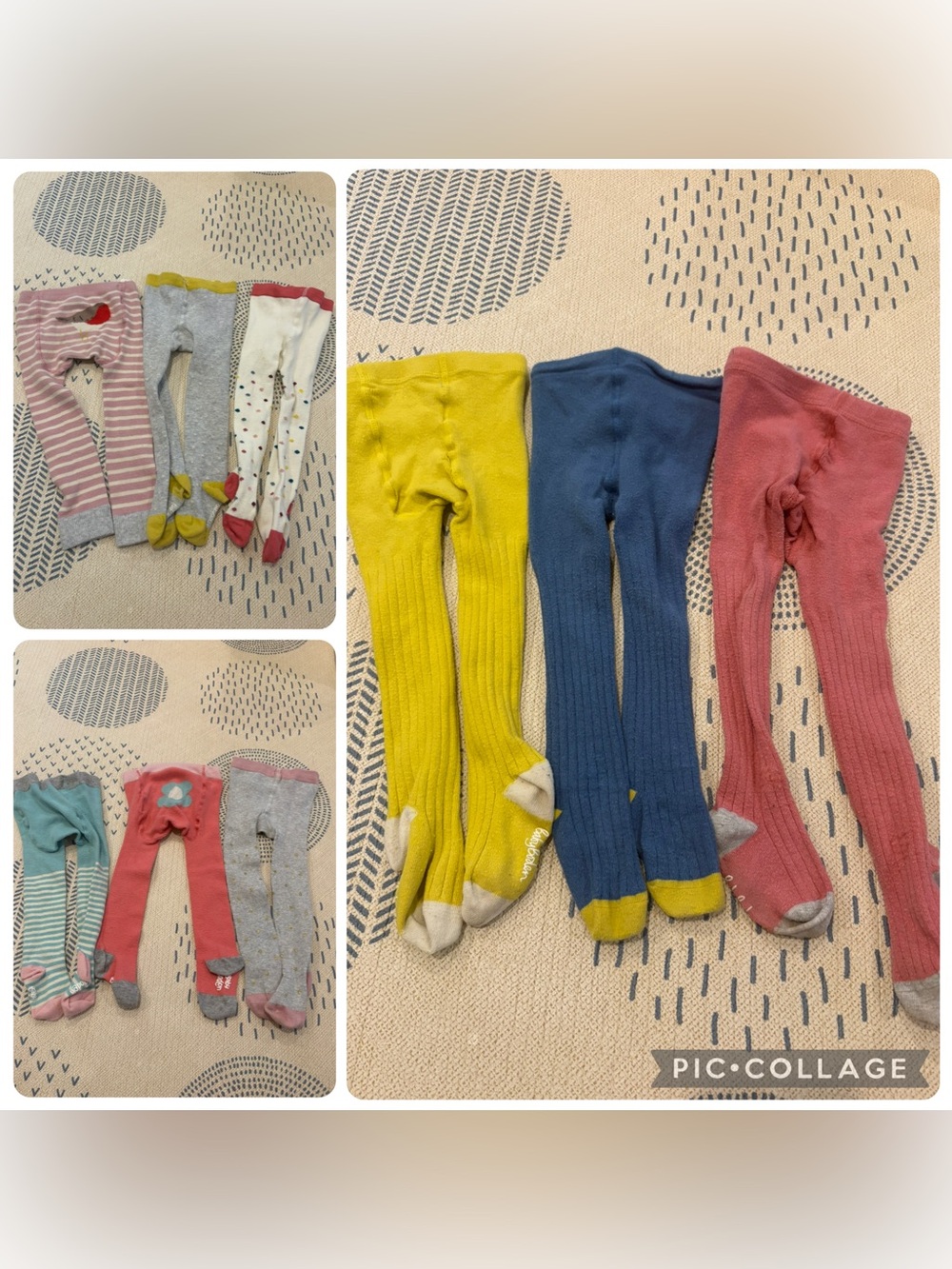Baby Boden Tights bundle of 9 pair size 12/18